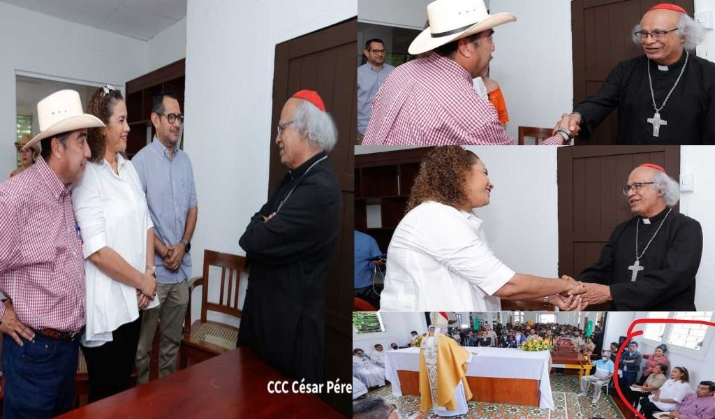 La bajada de Santo Domingo de Guzmán se da con una iglesia bajo estado de sitio con Monseñor Álvarez y 6 sacerdotes en la cárcel con la presencia de los verdugos Reyna Rueda y Enrique Armas, recibidos por el cardenal Brenes. El señor no quiere una iglesia sumisa ni sometida.