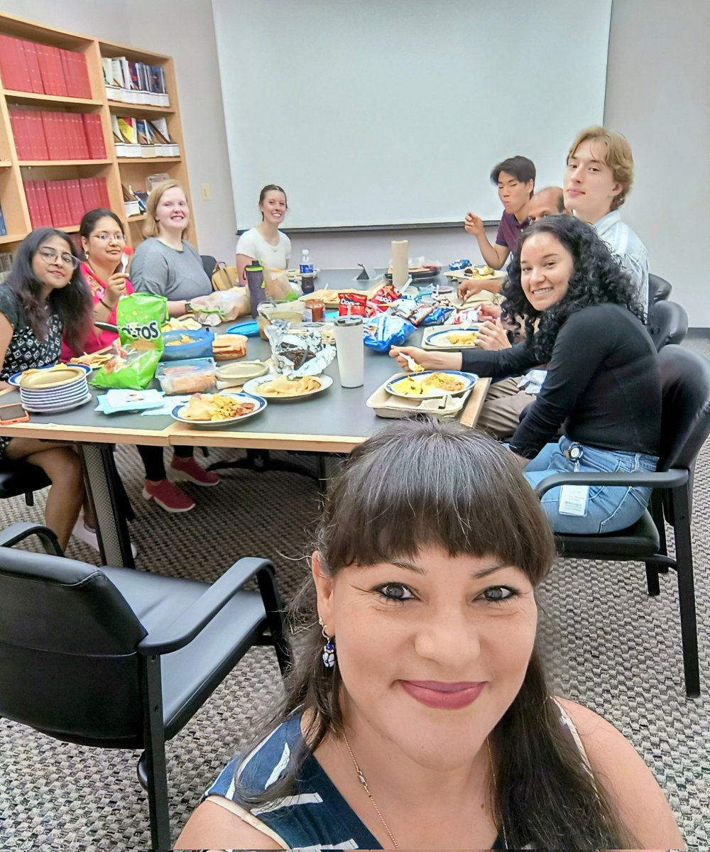 Dr. Jess Silva-Fisher (she/hers/ella) (@jesssfisher) on Twitter photo #SilvaFisherlab ❤️ our lunch outings but today's 1st potluck was delicious 😋!
I'm also happy my #glutenfree Chocolate zucchini bread was a hit.
What a great finale for our #Summer researchers and a welcome to those starting in Fall!
<a href="/SitemanCenter/">Siteman Cancer Center</a> <a href="/GenomeInstitute/">McDonnell Genome Institute, WashU Medicine</a> @MEDA_WashU #SilvaFisherlab ❤️ our lunch outings but today's 1st potluck was delicious 😋!
I'm also happy my #glutenfree Chocolate zucchini bread was a hit.
What a great finale for our #Summer researchers and a welcome to those starting in Fall!
<a href="/SitemanCenter/">Siteman Cancer Center</a> <a href="/GenomeInstitute/">McDonnell Genome Institute, WashU Medicine</a> @MEDA_WashU
