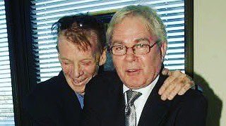 Yesterday was the 6th anniversary of the passing of the great, late &amp; loved Laszlo Urge.

Known as Les Murray.

I’m pretty sure last night these 2 would have been smiling, on their broadcasting couch, Johnny saying, ‘I told you so.’ 

Enjoy old friends, you earned it.

#matildas
