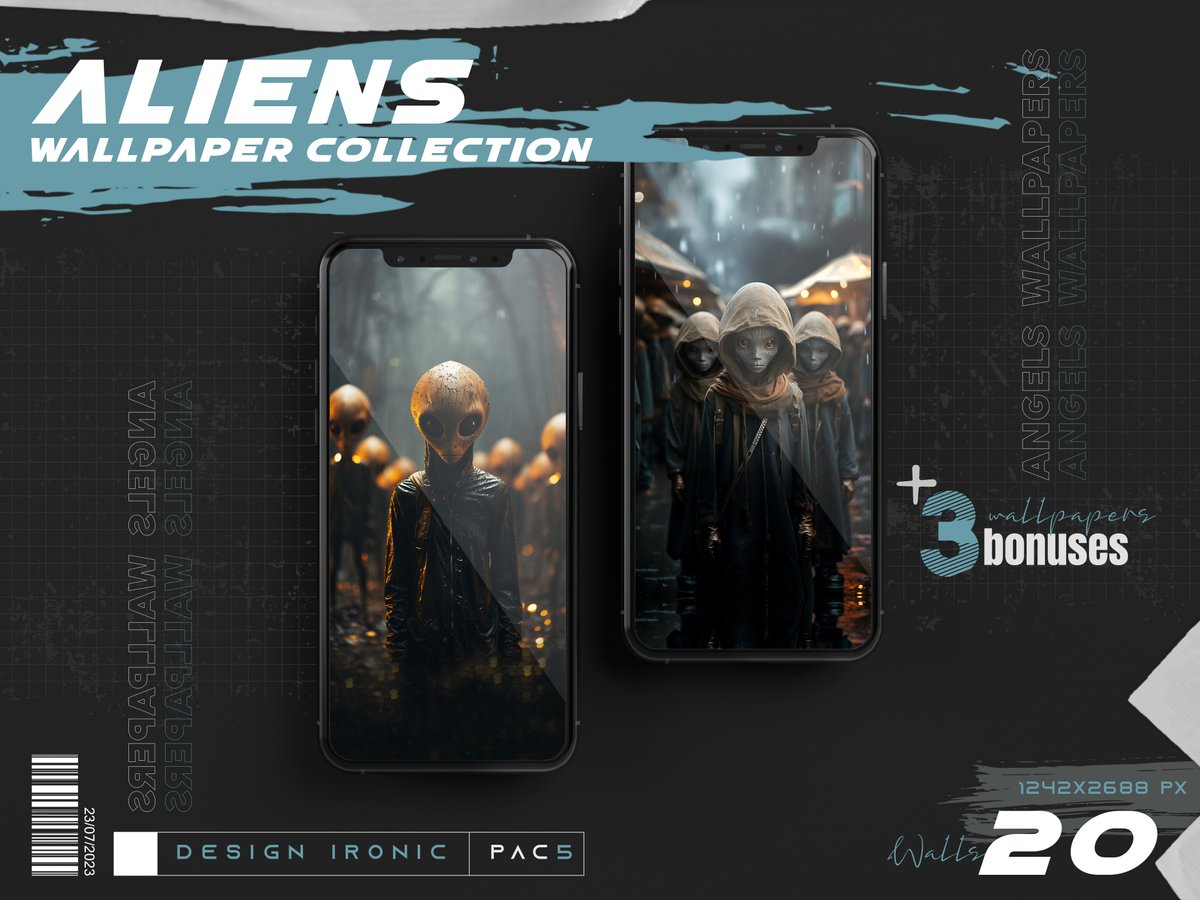 Wallpaper pac 5 Aliens. Get your pac for only 5 dollars Pay by paypal and receive the pac by telegram app  👉( DesignIronic ) t.me/DesignIronic paypal.com/donate/?cmd=_s…