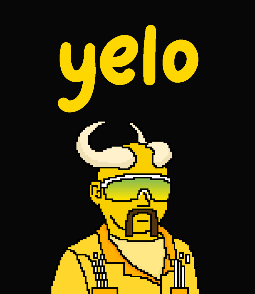 Yelonft's tweet photo. 🚨 BTC Yelo Ordinals WL Giveaway. 

✅Follow @Yelonft
🔁Retweet this post
👊Tag a friend you want to bring into ordinals.

🟡Mint Price: 0.0008 BTC
🟡Supply: 555  
🟡Mint Date:  Soon

#NFT #NFTGiveaway #BTC #OrdinalsNFT https://t.co/IRcsACvMtH