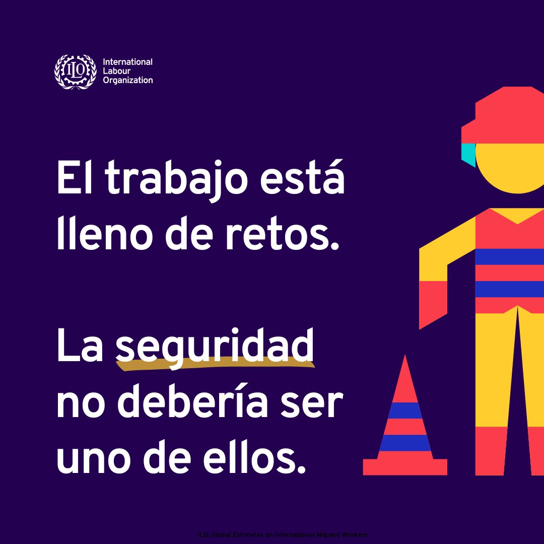 OITnoticias's tweet photo. Un entorno de trabajo seguro y saludable es un principio y derecho fundamental en el trabajo. ✔️ https://t.co/u5vXGGRlpN