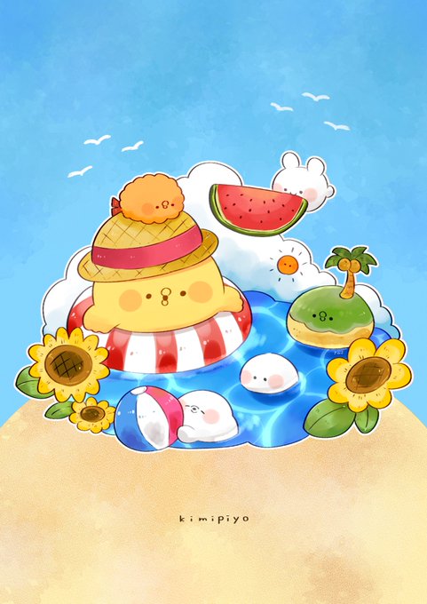 「海 夏」のTwitter画像/イラスト(新着)