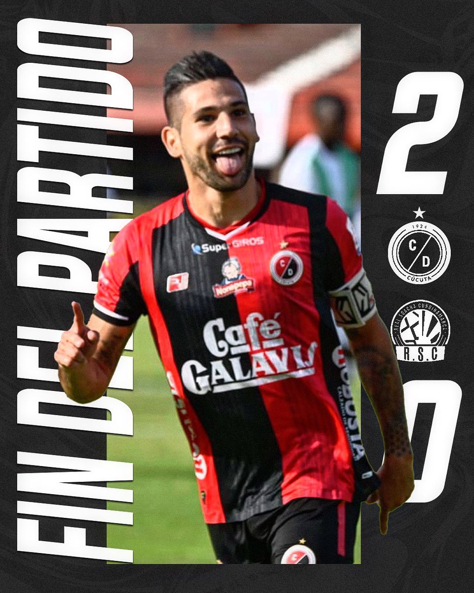 Cucutaoficial's tweet photo. Victoria Rojinegra ❤️🖤
¡Vamos Cúcuta! ⚡️ https://t.co/bFSOXBIa26