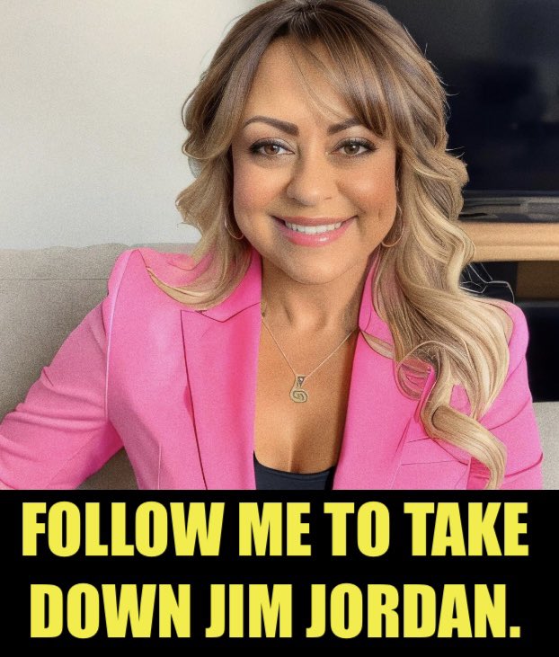Could you give this Barbie gal a retweet and a follow if you want me to beat Jim Jordan in November?