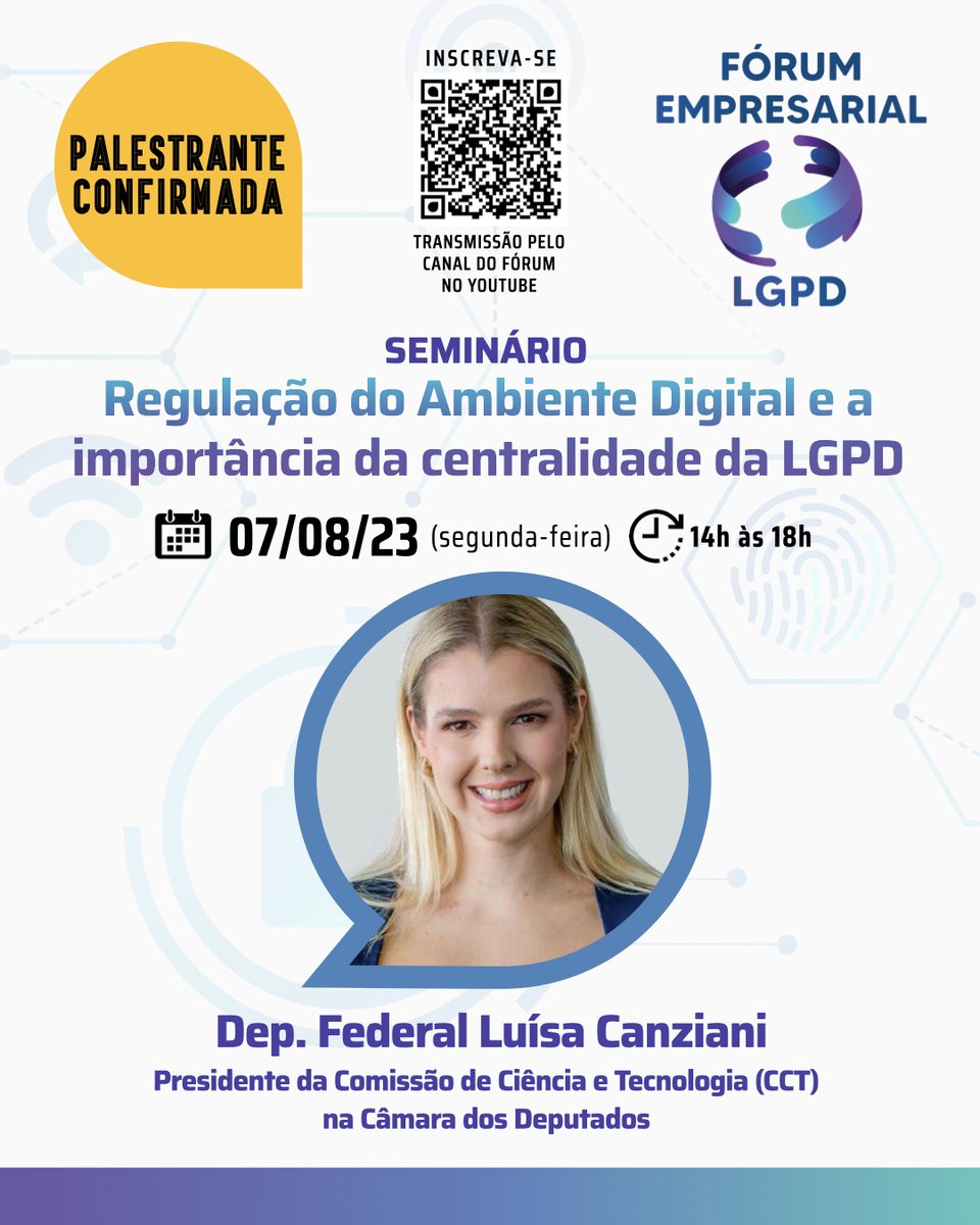 FÓRUM EMPRESARIAL LGPD tweet media
