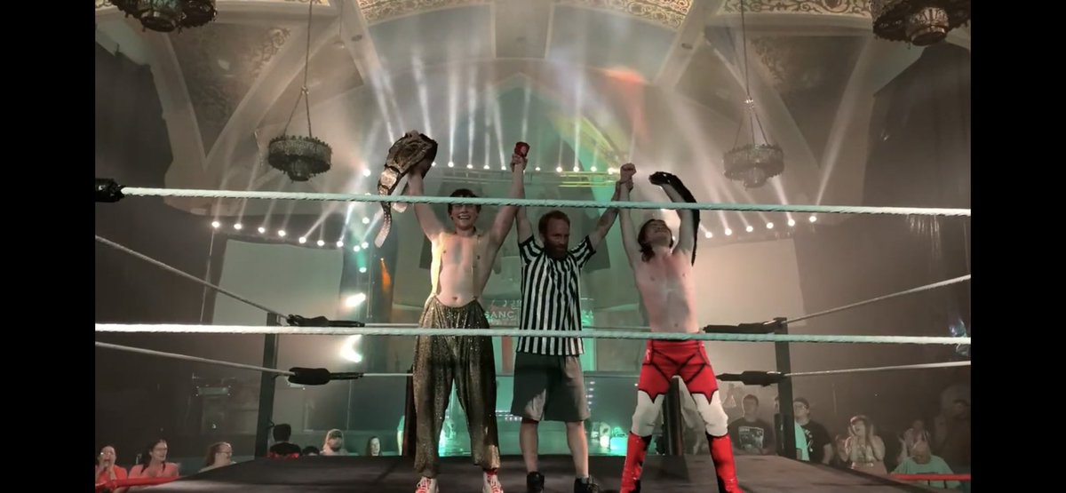 PreciousRR_'s tweet photo. HELLO! 😁

I am now one half of the NEW Sanctuary Tag Team Champions! You can watch the full SANCTUARY MANIA show from last night here! @SanctuaryPAtv 🔗: https://t.co/dKPeyWc8Lr

#PRECIOUS #ANDNEW #Sanctuary #stuntfight https://t.co/tvRNWouats