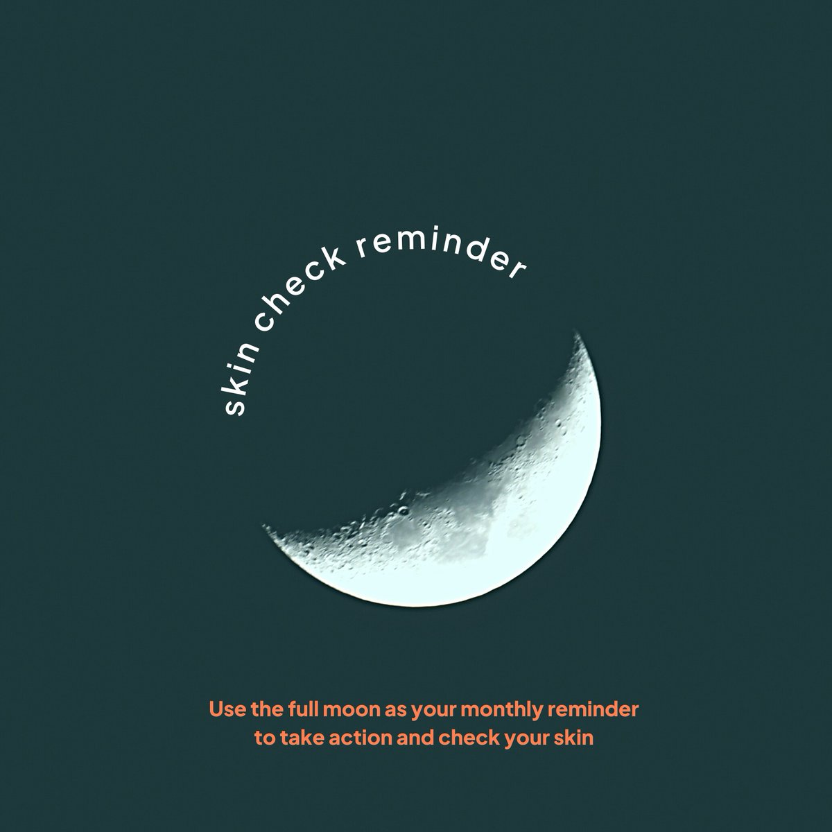 It's a full moon tonight, so it's time for a self-skin check! Use the full moon as your monthly reminder to take action and check your skin.

Here's how: melanomapatients.org.au/preventing-mel…
Share this post and remind your friends and family, too!

#melanoma #melanomaprevention #skincancer