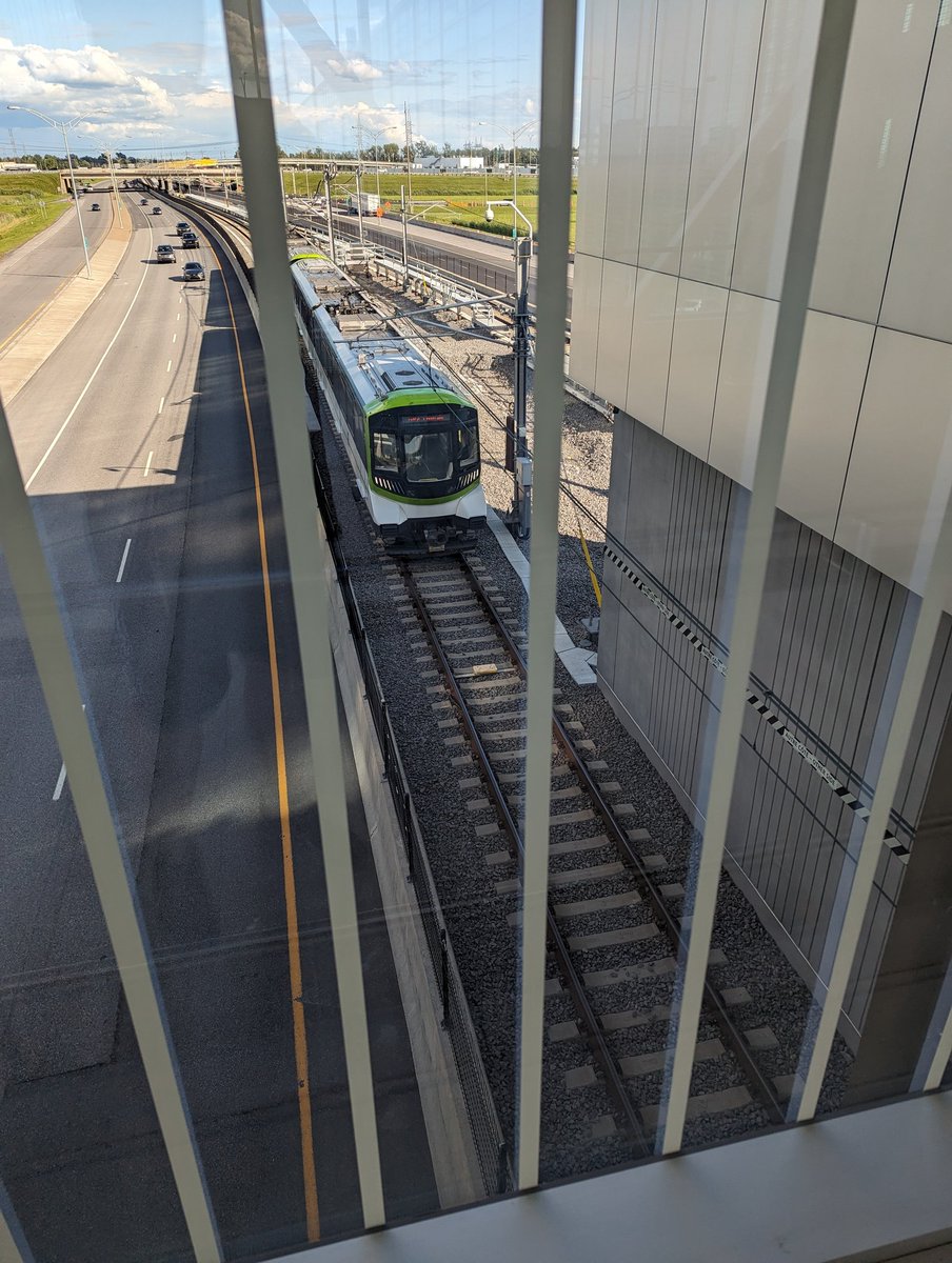 Altor_gino's tweet photo. Just took the @REMgrandmtl today. Great experience that will change the landscape of the city and how it travels. One thing i would improve, better signs at Bonaventure, it's a maze even for us locals, imagine tourists... https://t.co/IKCSNHcv5p