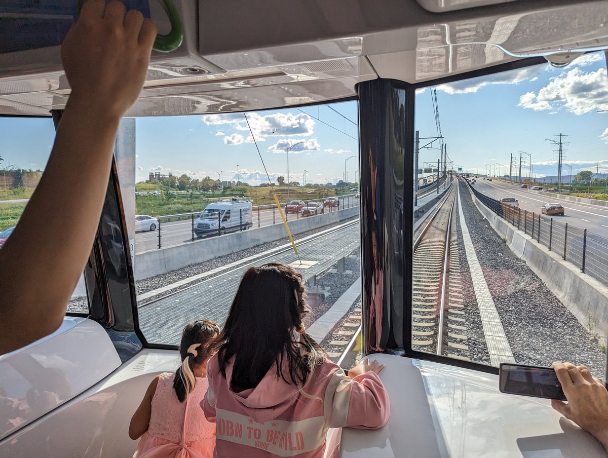 Altor_gino's tweet photo. Just took the @REMgrandmtl today. Great experience that will change the landscape of the city and how it travels. One thing i would improve, better signs at Bonaventure, it's a maze even for us locals, imagine tourists... https://t.co/IKCSNHcv5p