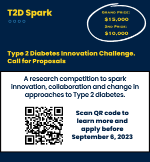 BCDiabResNet's tweet photo. Do you have an idea with potential to spark change for British Columbians living with Type 2 diabetes? 

Call for Proposals for the Type 2 Diabetes Spark Innovation Challenge 2023.  

Funding available: $25,000. 

Application Website: https://t.co/BYx0Vm5ajm https://t.co/82Ck5mE8Jf