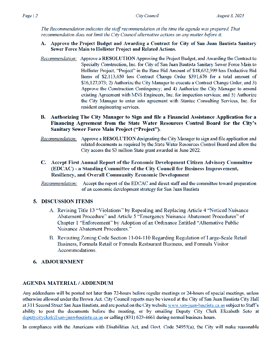 City of San Juan Bautista, CA tweet media