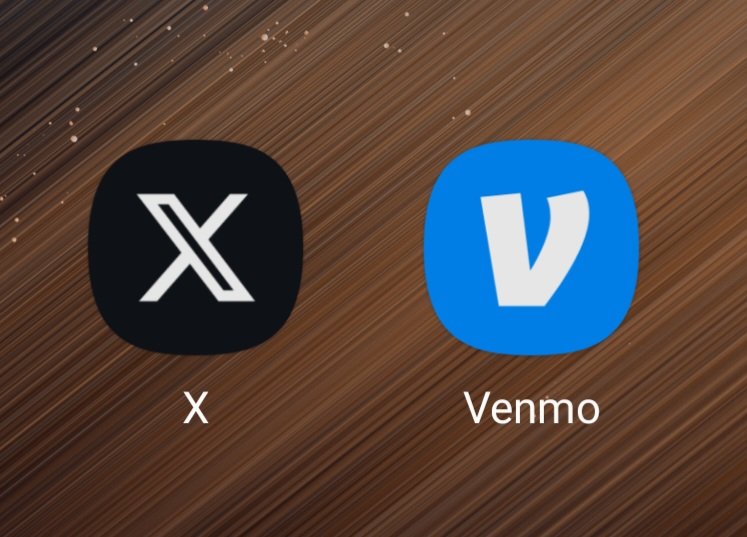 TopTierTrashcan's tweet photo. I keep clicking on the Venmo app instead of Twitter now that they changed their logo to X this shit is stupid https://t.co/OsiNAGbrYT
