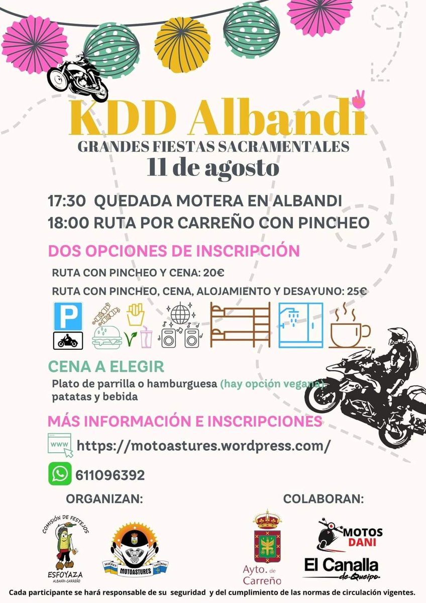 CAlbandi's tweet photo. TIK TAK... 3...2...1... Pasamos lista! Y de paso... Nos compartes? 
#comision #festejos #esfoyaza #albandi #carreño #asturias #fiestasdepueblo #fiestasdeprao #tekila #duolacigarra #tekila #djkaraokeastur #madastur #djriky #costanorte #grupodasilva #llaranimacion https://t.co/Uyiu8804Li