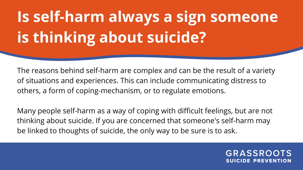 Grassroots Suicide Prevention tweet media