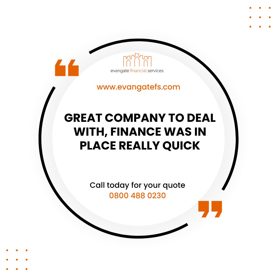 📢 TESTIMONIAL TUESDAY
🌟 Grow with Evangate Financial Services Limited.
😍 Access funding solutions designed for your business.
⚡ Enjoy excellent customer service and reliable funding options.
🤝 Trust in the expertise of a professional finance broker.