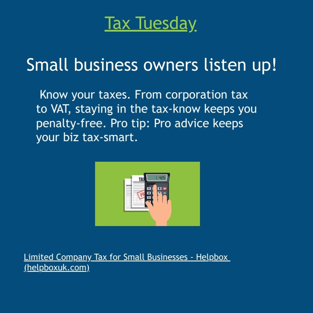 Navigating the world of small business taxes like a pro! Here's to staying organized and keeping our business on the right financial track! #SmallBusinessTax #FinancialResponsibility'