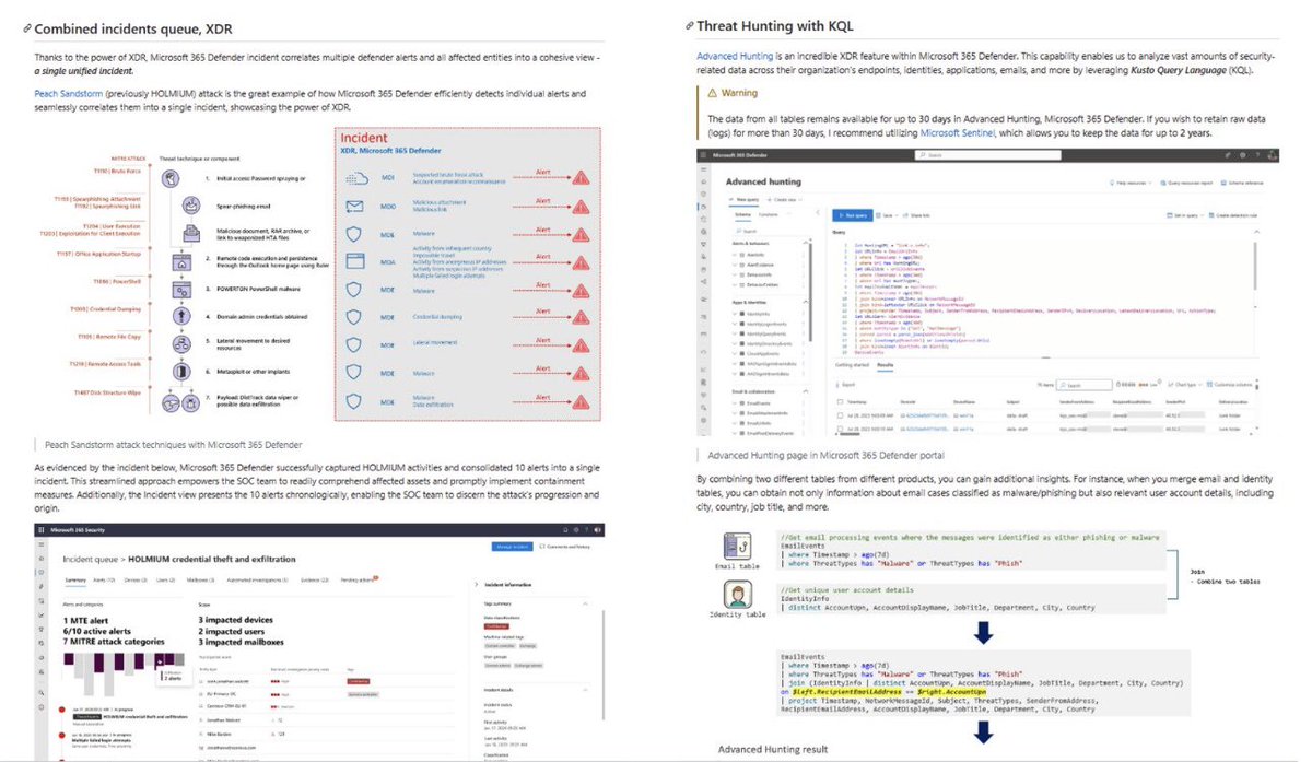 kj_ninja25's tweet photo. XDR, Microsoft 365 Defender Blog Part1 🎉🎉🎉
So excited to share the blog - Summarized the amazing features in Microsoft 365 Defender, XDR ⁉ 

✅  XDR Blog : https://t.co/SFmf3r0uSW 

#XDR #M365D #EDR #MDE #Microsoft365Dfender #KQL #Kusto https://t.co/lPmE7fNynR