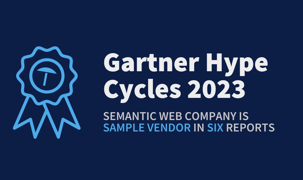 semwebcompany's tweet image. Take a look at where @semwebcompany has been featured in @Gartner_inc Hype Cycles 2023! hubs.li/Q01-95qY0

#KnowledgeGraphs #SemanticAI #Gartner #Tech