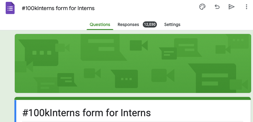 hackSultan's tweet photo. #100kInterns  kindly RT this now. We need 5k RTs.
—————————————————
If you have a company, or you're in any hiring position  where you work. Here's a chance to hire the best interns for FREE...

Checkout this thread and fill this form:
https://t.co/XKP7bT5sQM https://t.co/9qTUBJtkT5