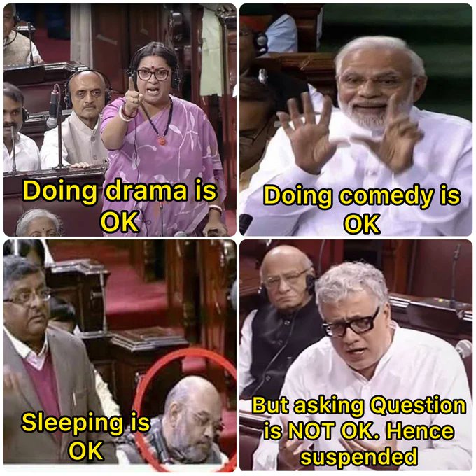 Apparently in Parliament.🤬
#DelhiServiceBill #NoConfidenceMotion