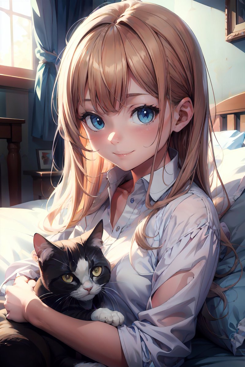 akito_ira's tweet photo. 『世界猫の日』ということで色々な猫イラストまとめです！

＃AIart ＃AIイラスト ＃世界猫の日 https://t.co/dngpd9AKsd