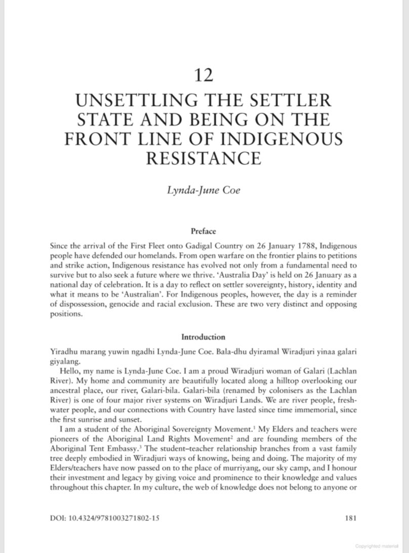 Sharing in this fantastic news and to check out ‘Chapter 12’ written by this lil blackfulla from the mish! Well done to the editors on such a deadly volume of Indigenous brilliance! @BronwynCarlson @sandyosullivan @TrisJKennedy and Madi Day