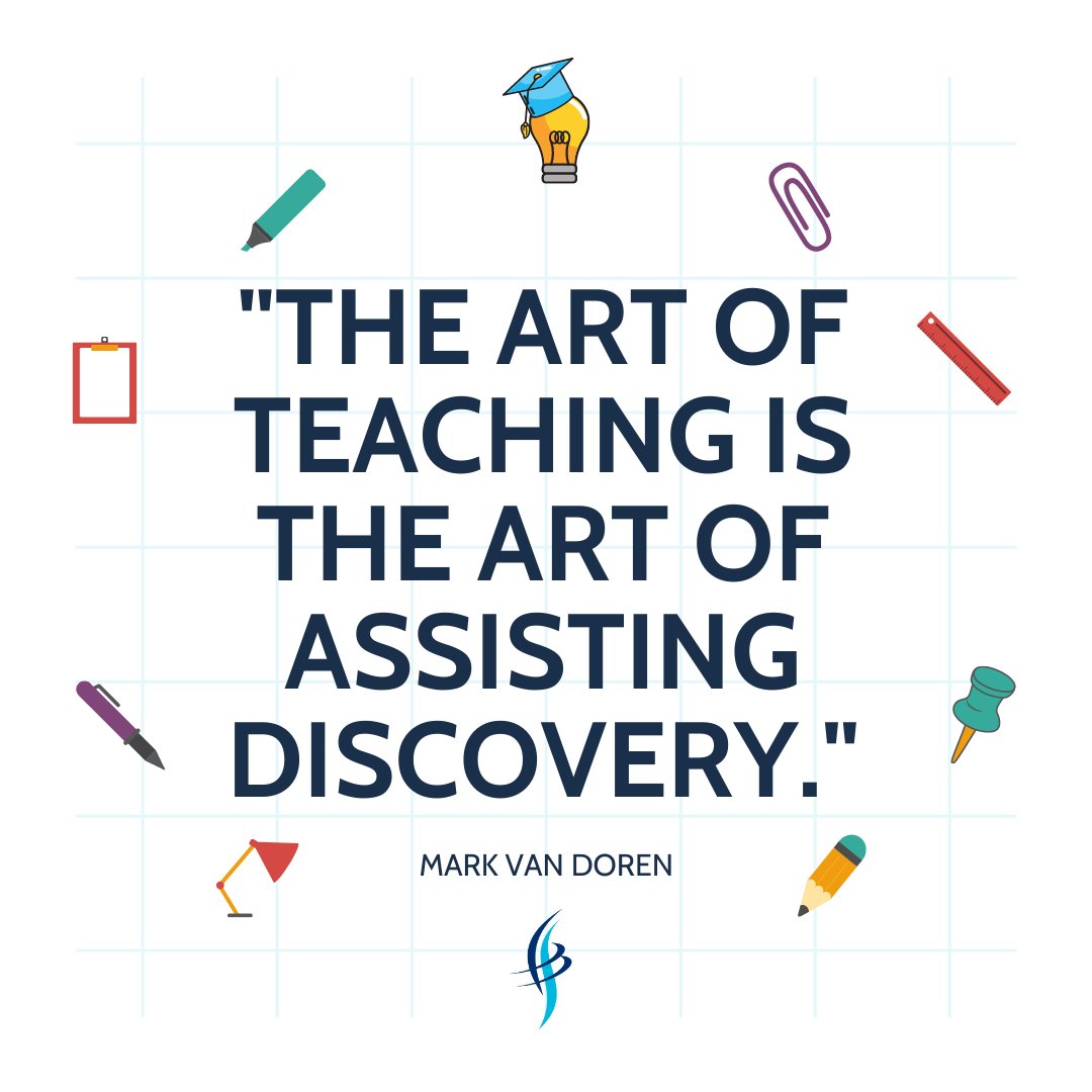 Teaching the next generation is an important job that not everyone could do.

Your passion and dedication to teach, no matter what age or subject, is hugely important, never forget that.

 #TeacherDevelopment #LearnToTeach #Inspire #QuoteOfTheDay