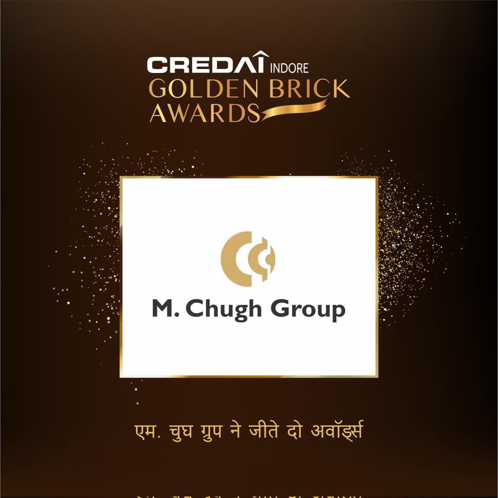 CredaiIndore's tweet photo. #Vision4Realty Congratulations to all the winners of CREDAI INDORE GOLDEN BRICK AWARDS for setting new standards in real estate! Your achievements inspire innovation and transformation. Well done! 🎉🏆
#Goldenbrickawards #CREDAI #realestate #InnovationAndExcellence https://t.co/smx64cdJvi