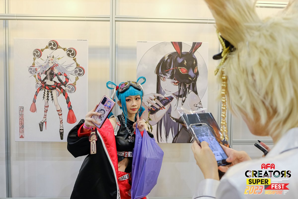animefestasia's tweet photo. #afacsf #afacsf23 We had a great time browsing our Creators and Exhibitors booths -- hope you guys did too! Share a photo of our CSF haul in the thread! https://t.co/hFAffSjIAr