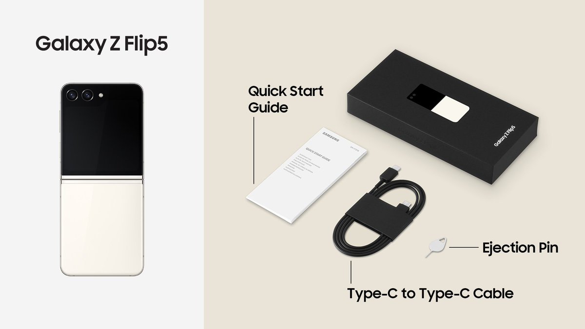 SamsungCI_'s tweet photo. Unbox #GalaxyZFlip5 and ignite your limitless expression! Join the flip side where possibilities are endless. 🎁 ✨ 

Pre-order now and get a free storage upgrade: https://t.co/NSVgUNUaAs https://t.co/jDbxmfe5pV
