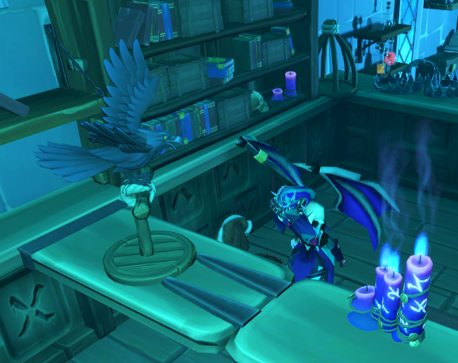 Seeing this taxidermied Raven really hits me in the feels. It's just so weird to not have my all-time fav Jmod @JS_Crowther present at the release of Necromancy. It really feels like the perfect skill for Mod Raven!
