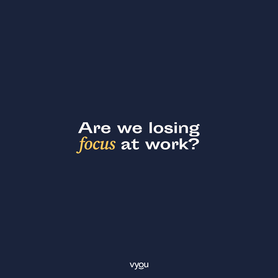 Struggling to stay focused at work? 
You're not alone! 

Check out our latest blog for expert tips on regaining your concentration and boosting productivity: bit.ly/3DNnEJj

#ProductivityBoost #StayFocused #WorkWellness