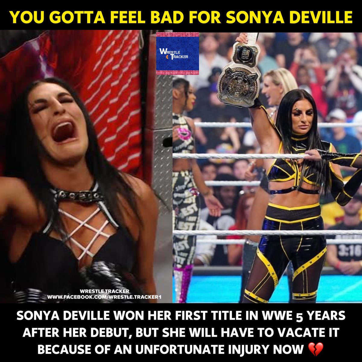 Cursed titles 💔

#WWE #SonyaDeville