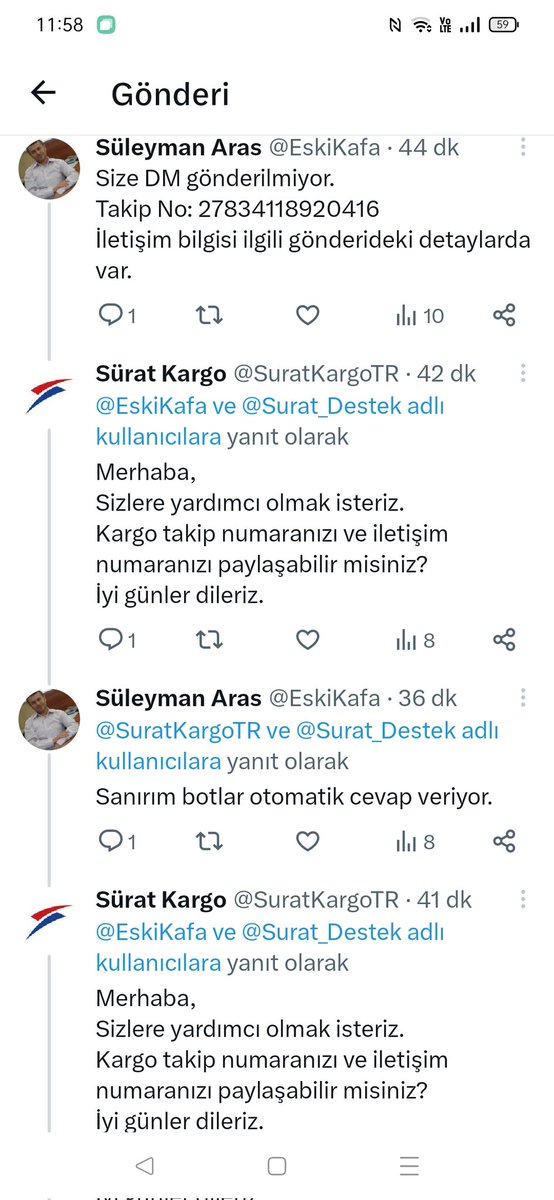 EskiKafa's tweet photo. Sürat Kargo ciddiyeti!
@SuratKargoTR @Surat_Destek 
#SüratKargo https://t.co/gfPvWg4RTA