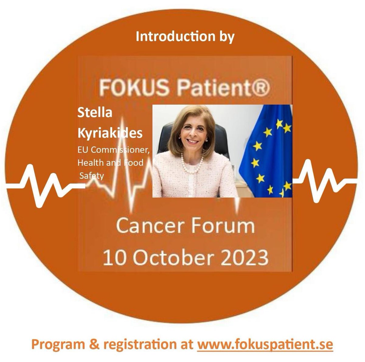 We are looking forward to listen to <a href="/SKyriakidesEU/">Stella Kyriakides</a> addressing both cancer and mental health Oct 10 at Cancer Forum. <a href="/EuropeanCommiss/">European Commission</a>