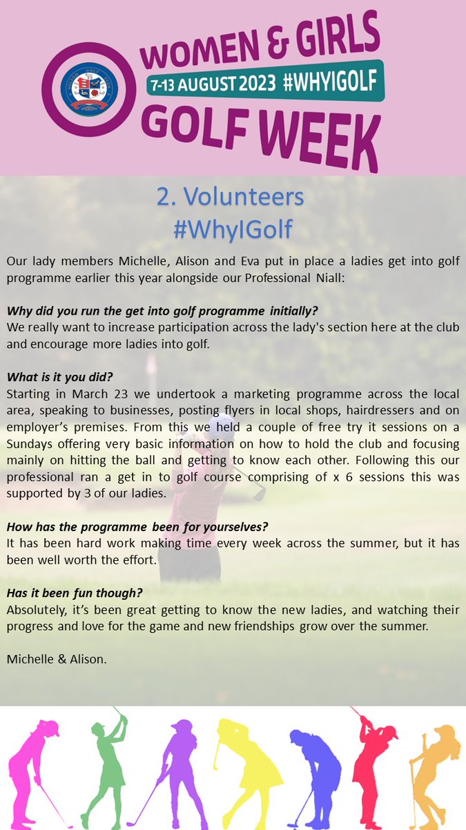 A shout out to members Michelle, Alison &amp; Eva who have supported our professional this year in running ladies get into golf classes here at the club.

This has led to ladies new to golf joining us on the trial and academy memberships.

nelsongolfclub.com/page.aspx?pid=…

#WhyIGolf