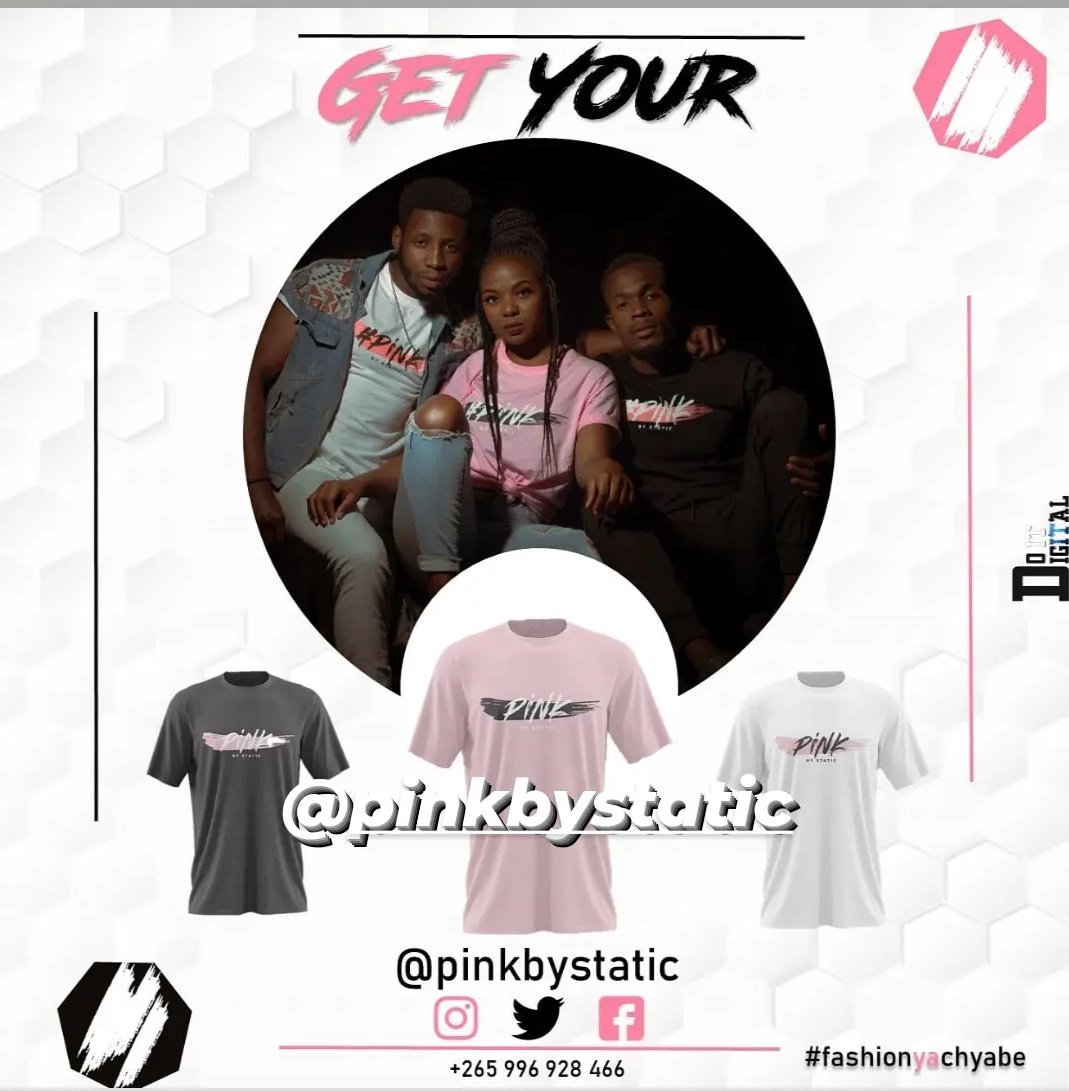 Message us on our different social media platforms to get some pinkbystatic today!. #pinkbystatic