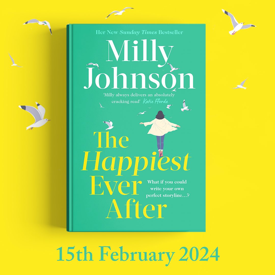 ❤️ Who doesn’t love a Milly Johnson book? ❤️
I have just seen the cover to her newest book, it’s gorgeous and I can’t wait read 😍 #TheHappiestEverAfter 

simonandschuster.co.uk/books/The-Happ…