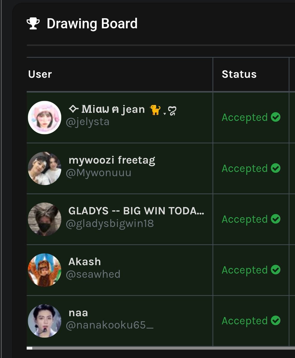 filesofmilan's tweet photo. @jelysta @Mywonuuu @gladysbigwin18 @seawhed @nanakooku65_ buat yang menang tolong follow aku dulu (nanti boleh unfollow/sb) dan comment done ya biar bisa aku DM, thank you! https://t.co/C9Kue4S7nt