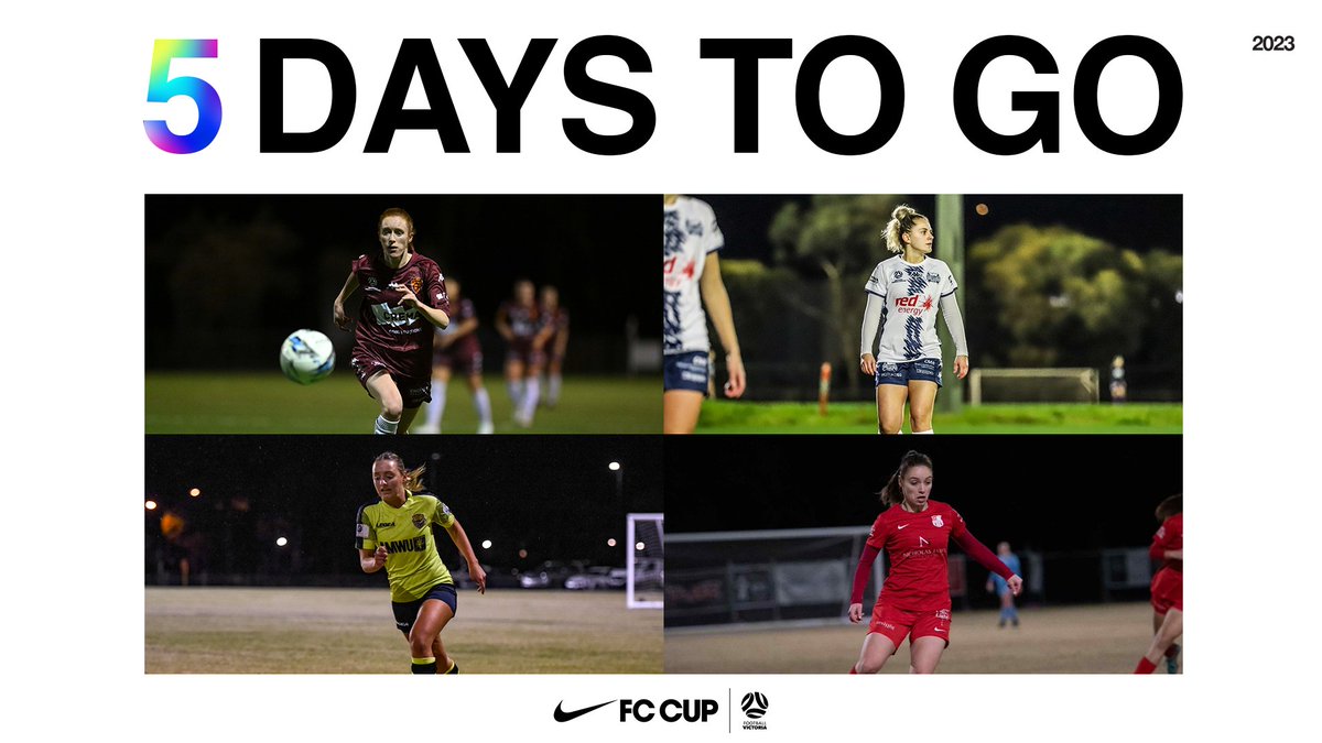 🚨5 days to go until this historic double header!

The #NikeFC Community Final and #NikeFCCup Final will take place this Sunday, make sure to get down and show your support!

🏟️: The Home of the Matildas
🎟: Entry is FREE

Read more:  ftbl.vc/NikeFCCupFinal…