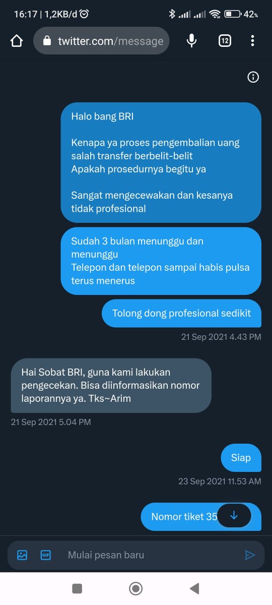 SPHANNAMICY's tweet photo. @promo_BRI Endingnya sangat mengecewakan karena hilang nomor laporanya ... Disuruh buat laporan lagi
Sampai kapan lagi harus sabar taaa https://t.co/t8KgihrwW2