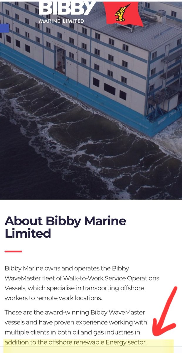 thatdoesmynut's tweet photo. Migrants. Oil in the North Sea. What's the link?
Bibby Marine.
Bibby Stockholm is integral to Tory "stop the boats" rhetoric.. with owners as experts in taking remote workers to offshore locations, e.g. those about to multiply in the North Sea. Watch out for a contract award.. https://t.co/5OTDopNP9b