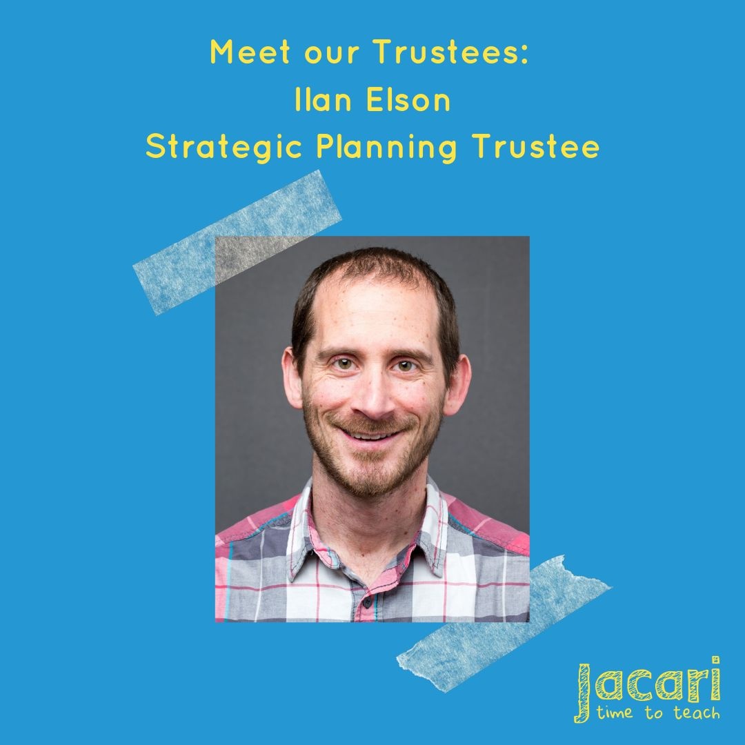 Meet our trustees:
This is Ilan, who joined our trustee board in 2020 and has been helping us with strategic planning. He has also provided lots of individual support to our team members and offers lots of advice and encouragement! 
#CharityTuesday