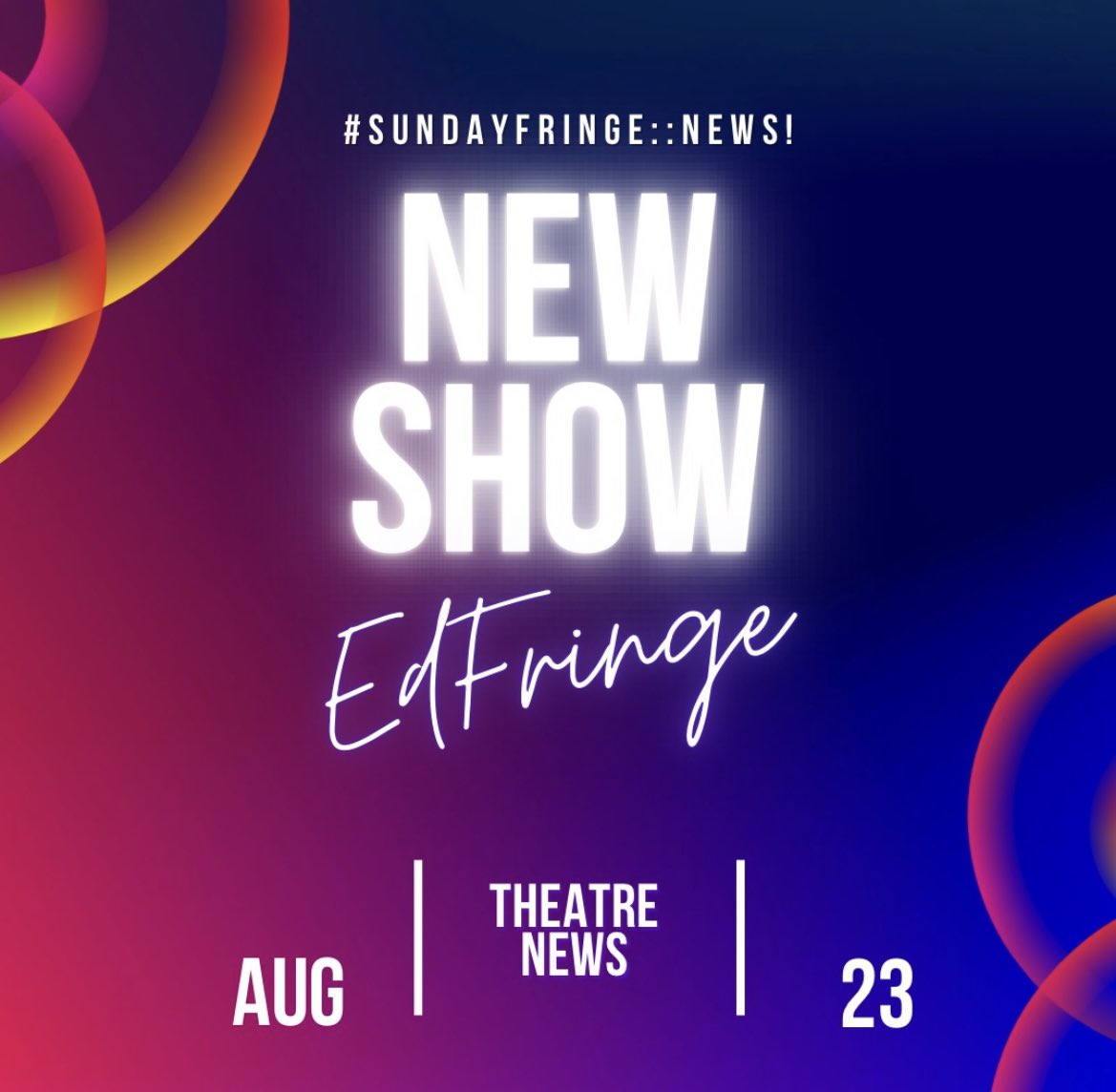 Theatre Life #SundayFringe tweet media
