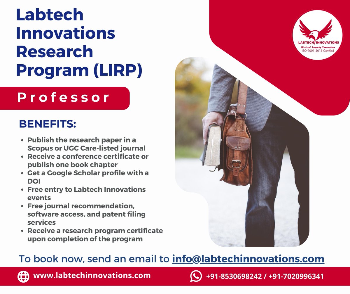labtechinnova's tweet image. #labtechinnovations #researchprogram #professor #AssistantProfessor #AssociateProfessor #teacher #ProfessionalTeacher #lecturer #lecture #collegeteacher