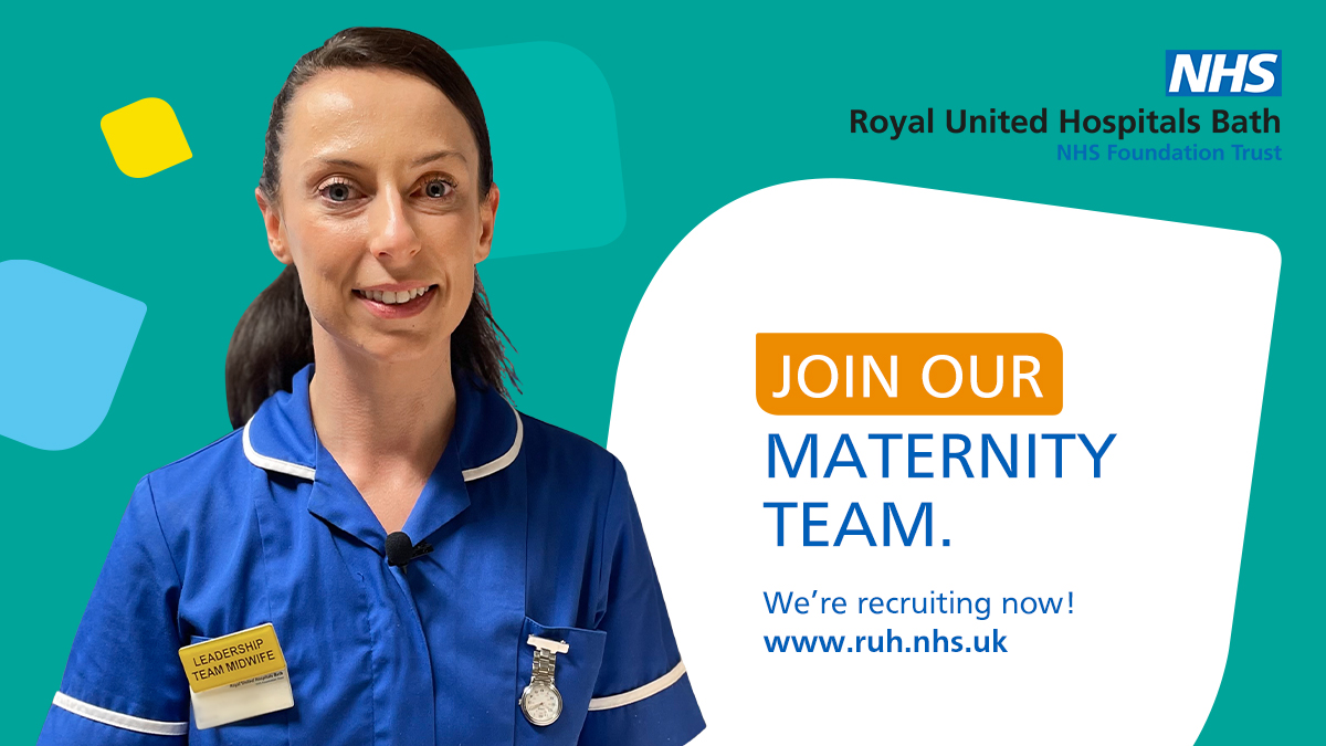 Join our Maternity team @RUHBath 😍 You'll be working with a highly motivated and friendly team - #applynow We're hiring: #Midwife, band 6 👉bit.ly/44ZLVYD Training Administrator, band 3 👉bit.ly/3KxVhCH