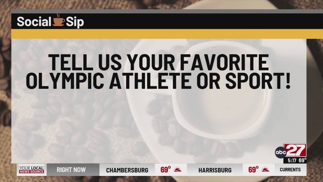 BrettThackABC27's tweet photo. #SOCIALSIP:

Asked &amp; answered! I love the bobsled and "Cool Runnings" about the Jamaican team is one of my favorite movies. The rest of our Daybreak crew loathes the Winter Olympics. Bring on winter!! Who is with me? What's not love about hurling yourself down an ice shoot? https://t.co/AzcDMjRWpH