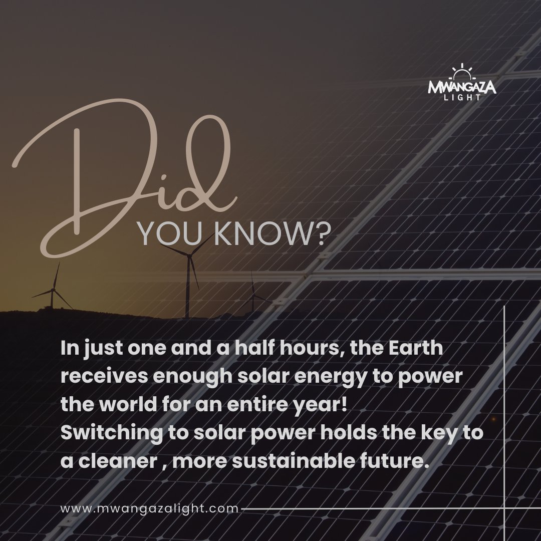 Embracing solar power can significantly reduce reliance on fossil fuels paving the way for a greener and more sustainable world.🍃
 Make the shift today!

#solar #solarpower #solarenergy #cleanenergy #SDGs #SDGgoals #SDG7 #Goal7