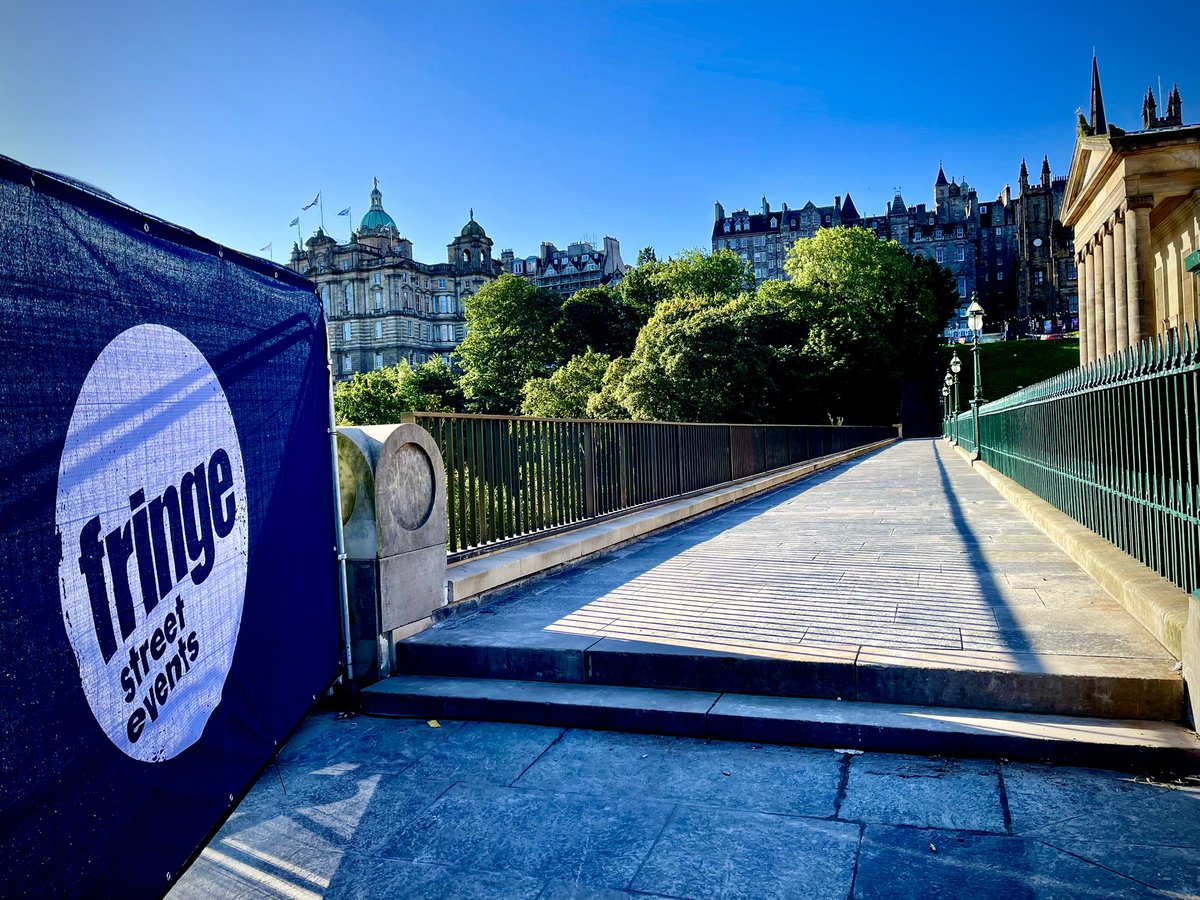 UniqueEventsltd's tweet image. Restorations works at @NatGalleriesSco  looking incredible, with access now open to Playfair Steps. Stunning views of East Princes Street Gardens in the #Edinburgh sunshine leading to @edfringe Street Events on Mound Precinct.